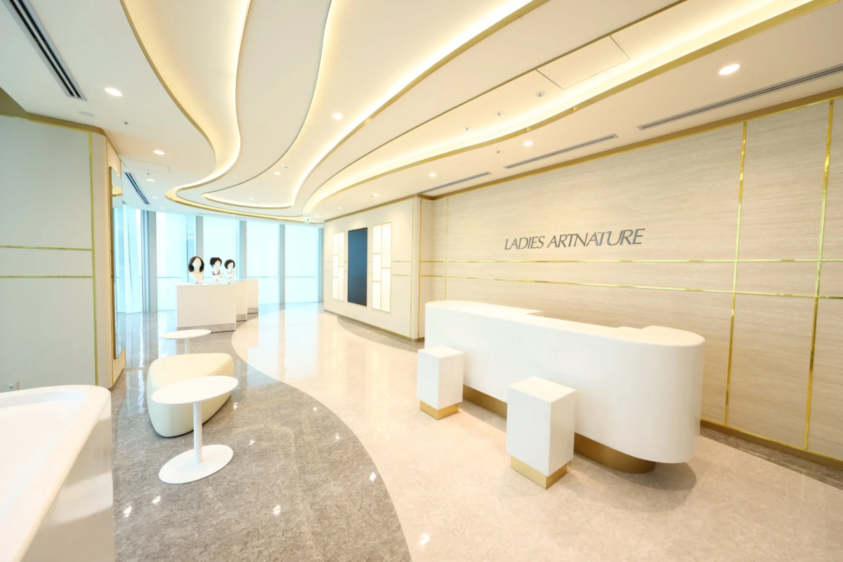 レディースアートネイチャーのレセプション