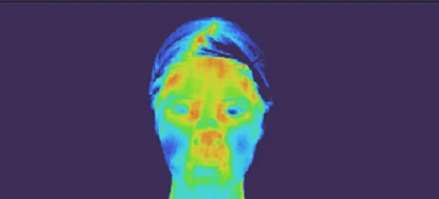 サーモグラフィー使用前