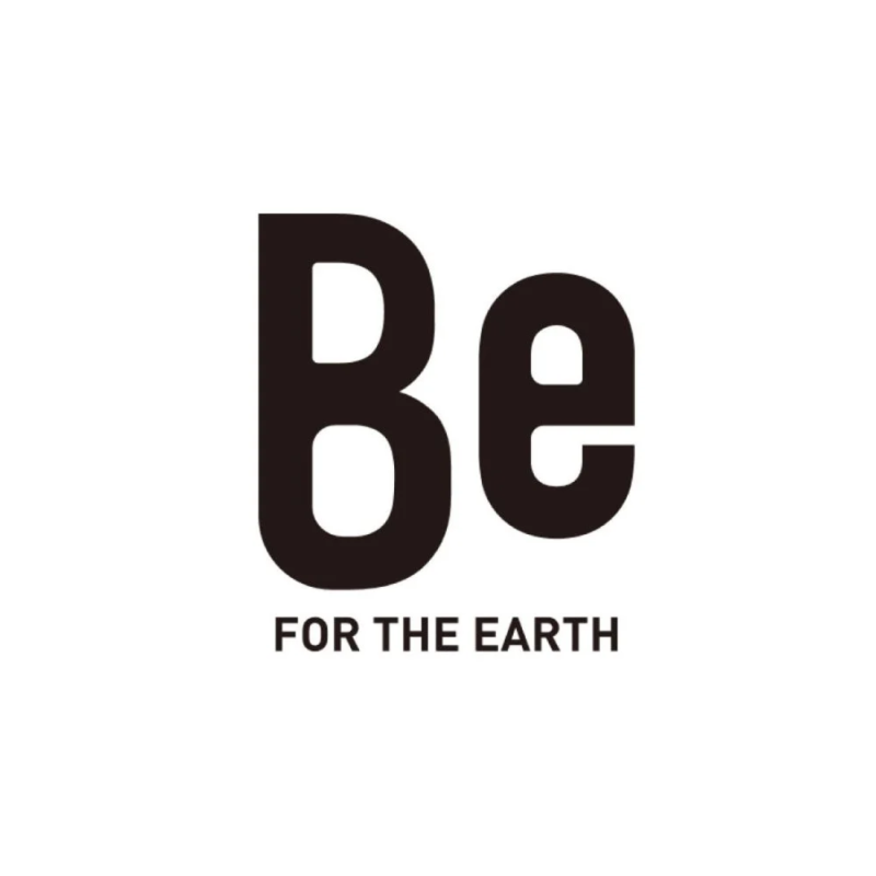 Be FOR THE EARTH ロゴ