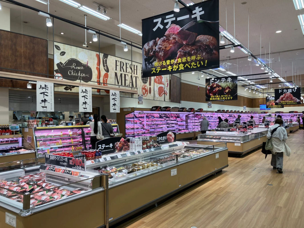 精肉売り場