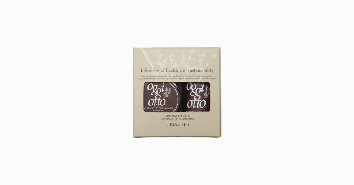 oggi ottoのヘアケア製品トライアルセット