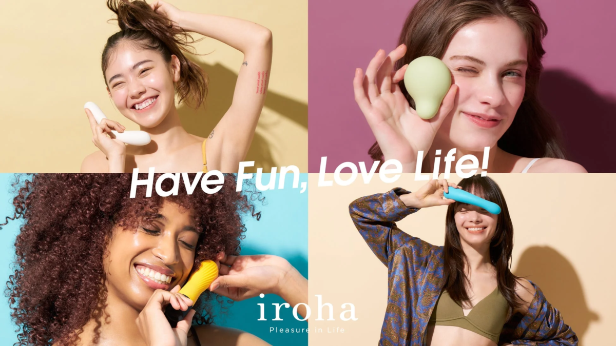 女性たちの笑顔、多様性、irohaのウェルネス製品