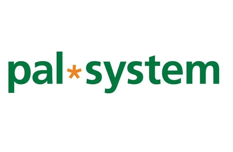 白背景に緑色で「pal*system」と書かれたロゴマーク