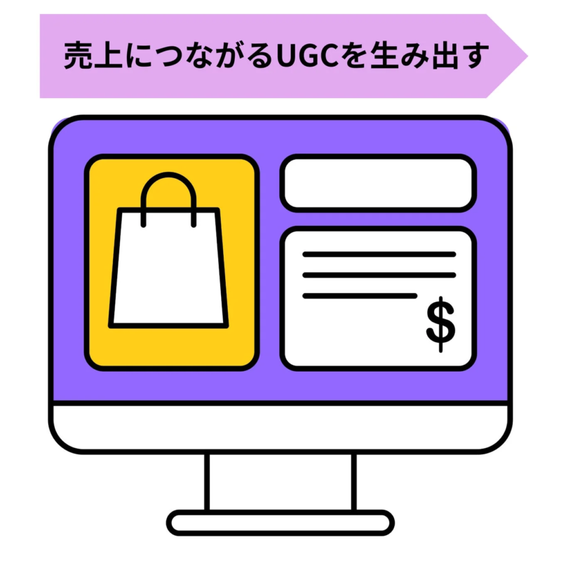 売上につながるUGCを生み出す