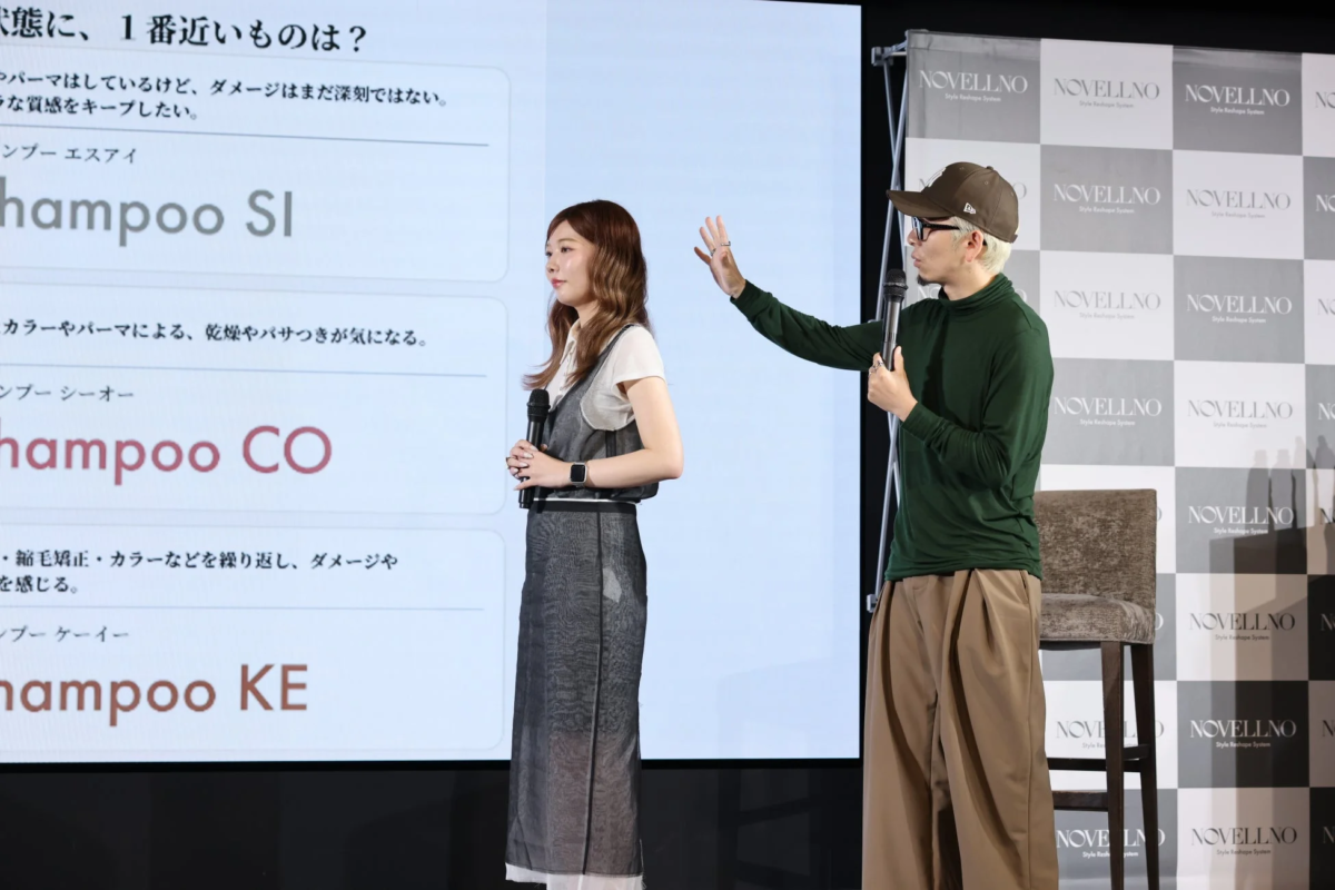 ケアレシピ診断実演