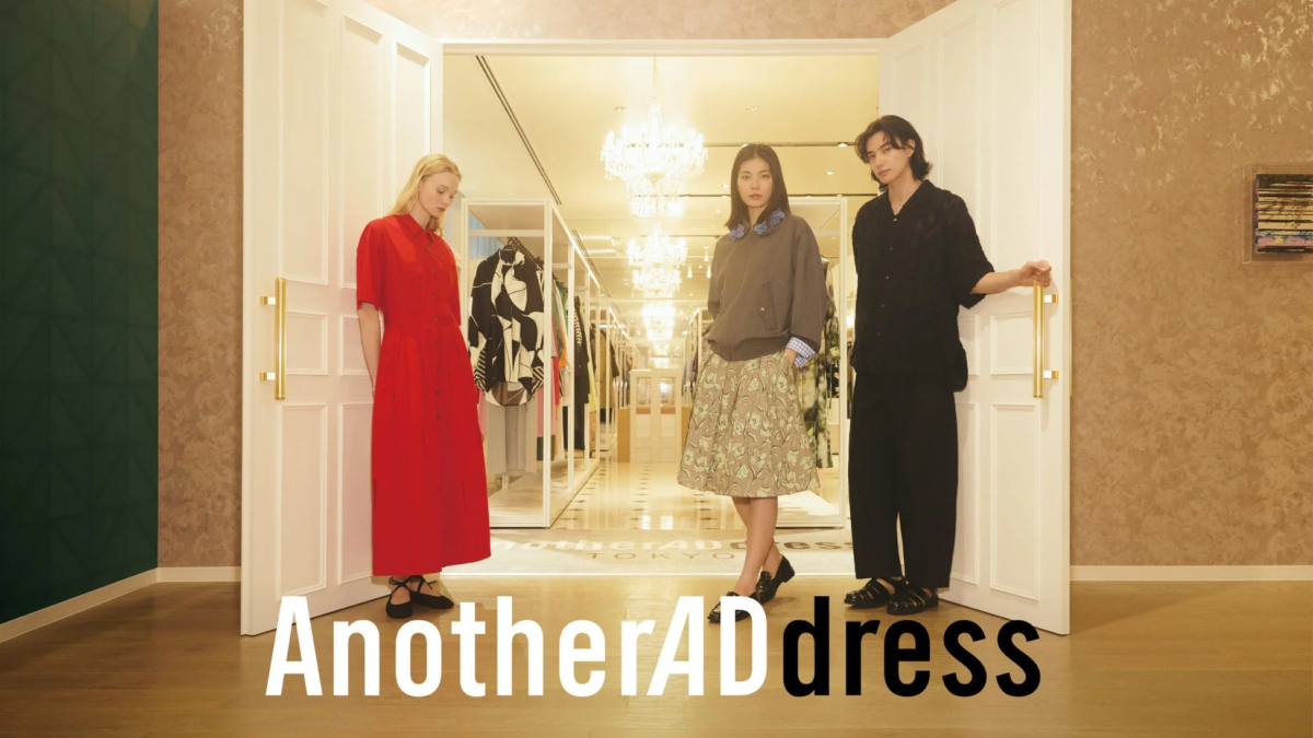 AnotherADdress TOKYOの入り口とモデル