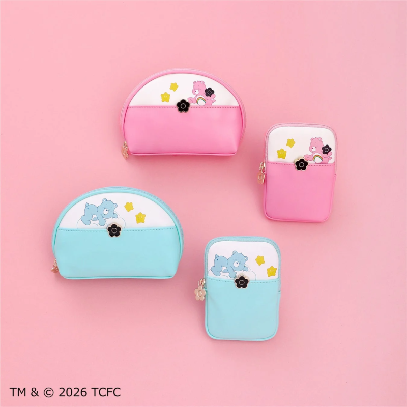 Care Bears™ ラウンドポーチ、リップポーチ