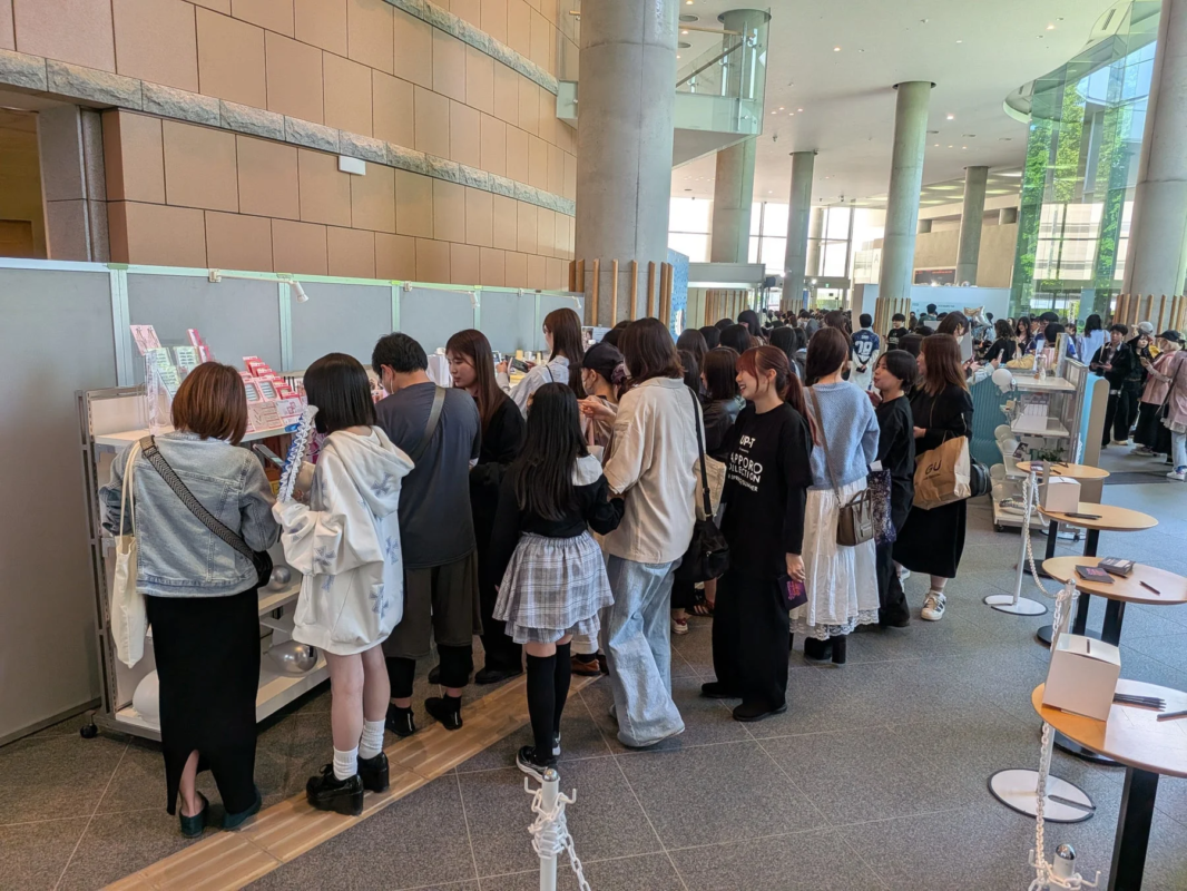 札幌コレクションのイベント会場の様子