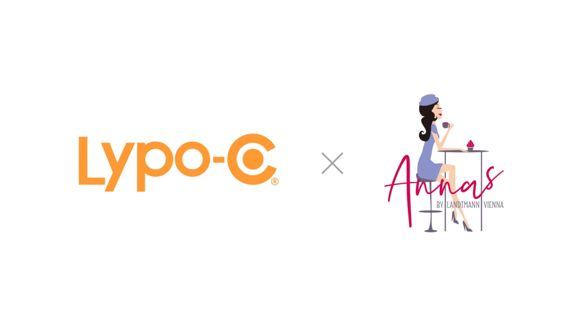 Lypo-CとAnnas BY LANDTMANN VIENNAのコラボレーションを示すロゴ画像です。