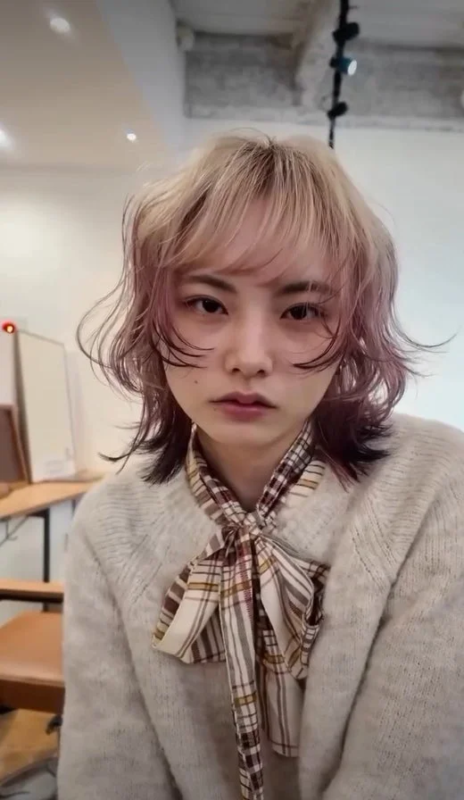 完成形ヘアスタイル