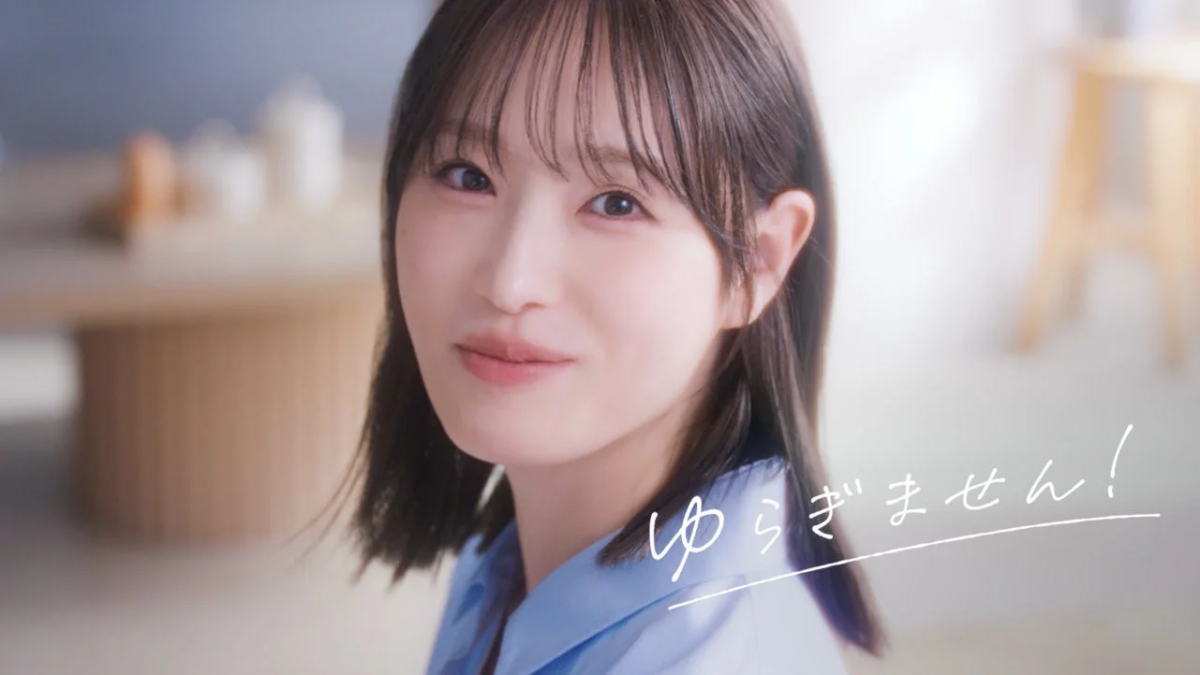 CMのメッセージを表現する髙橋ひかるさん