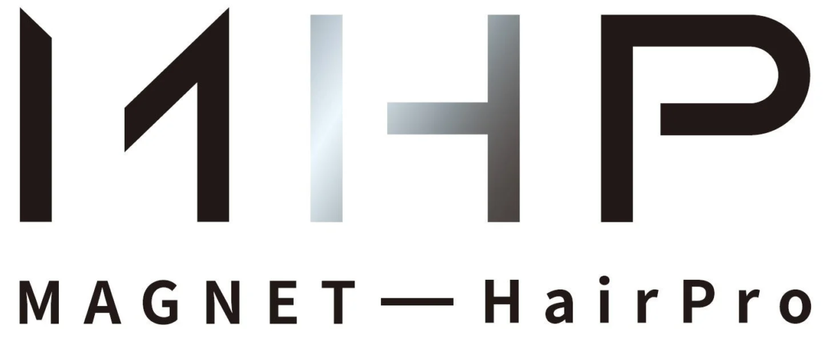 「MHP」という大きなロゴと、その下に「MAGNET-HairPro」と書かれたロゴマークです