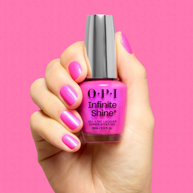 OPI Infinite Shine 鮮やかピンク
