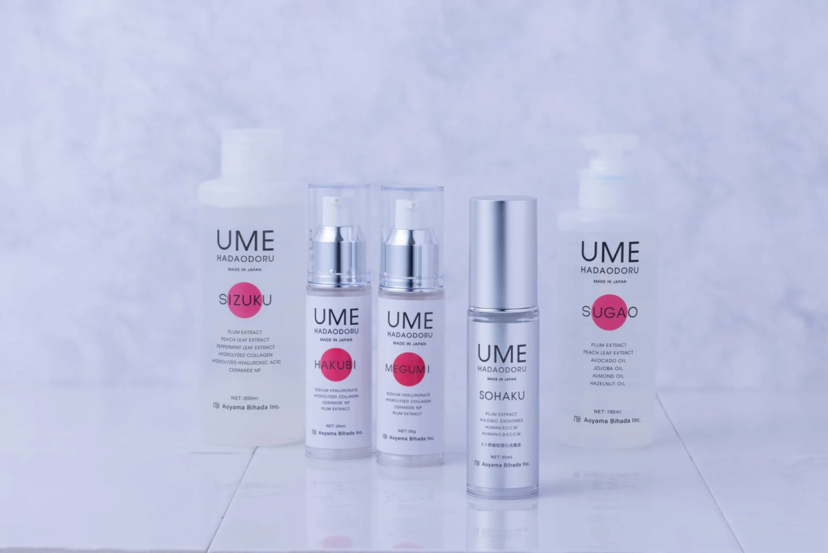 UMEHADAODORU製品ラインナップ
