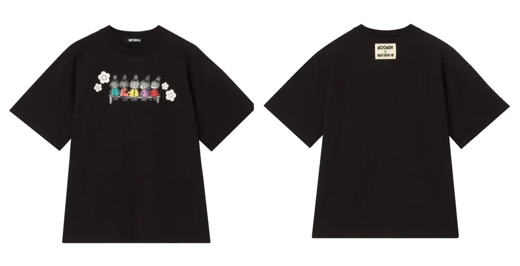 MOOMIN×MQリトルミイビッグ Tシャツ