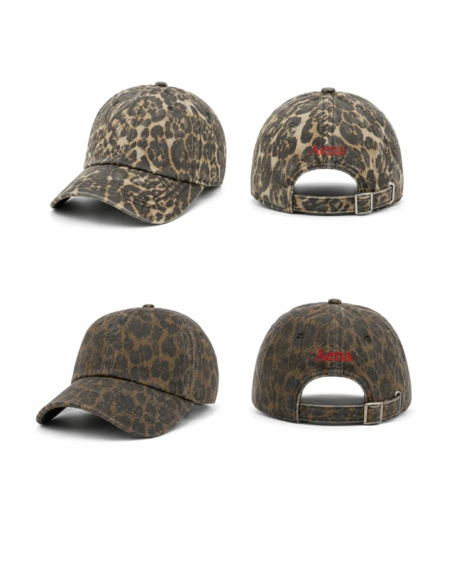 Aena LIMITED EDITION CAP レオパード柄