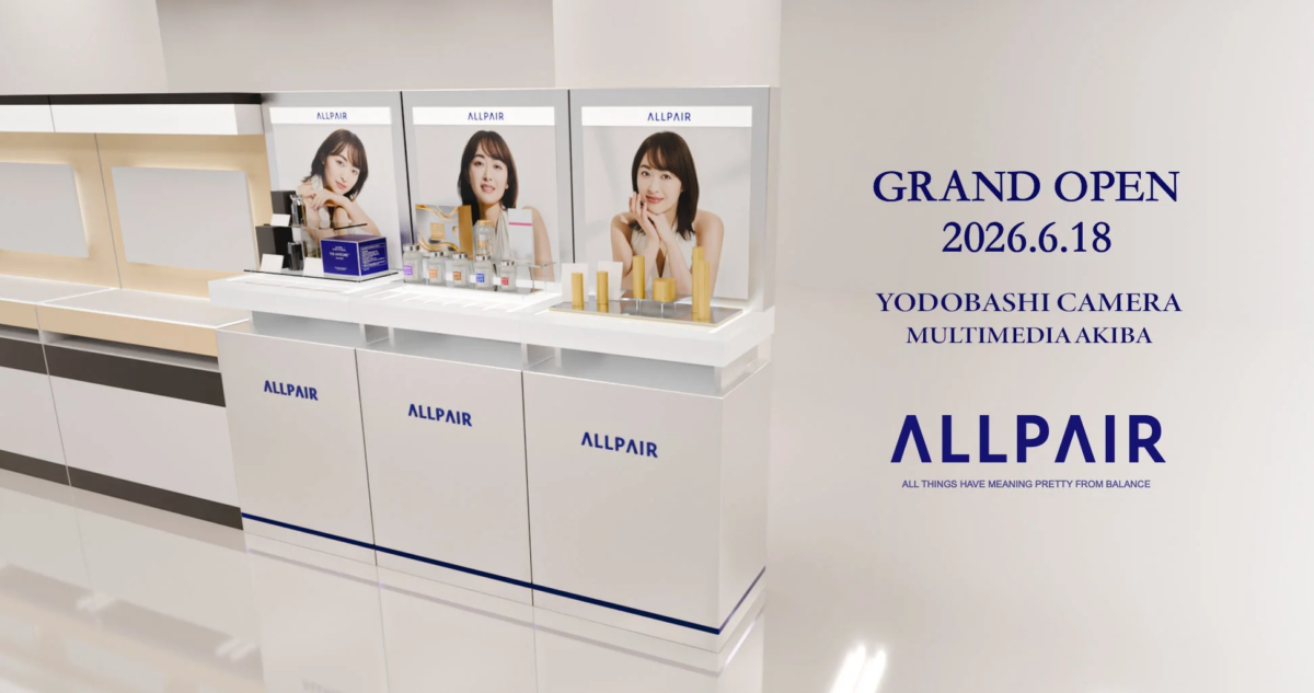 ALLPAIR GRAND OPEN 2026.6.18 YODOBASHI CAMERA MULTIMEDIA AKIBA