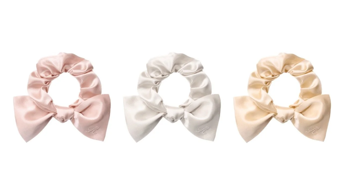 3色のシルクシュシュ(PEARL)