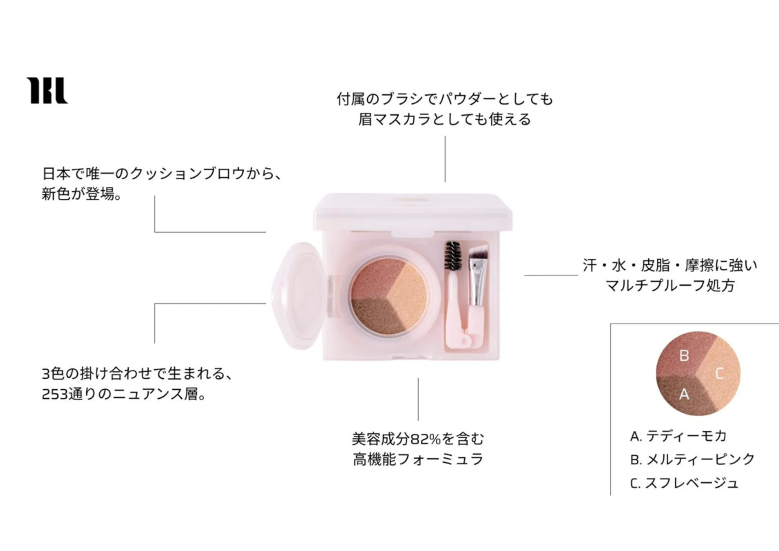 クッションブロウ 製品特長