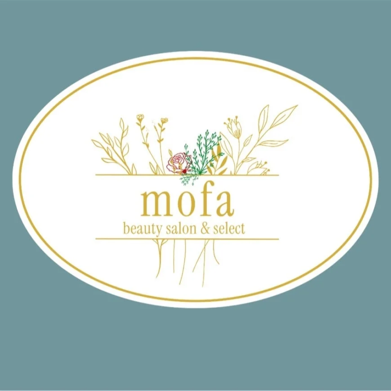 mofa beauty salon & selectのロゴマーク