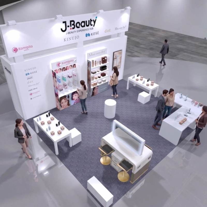 J-Beauty EXPERIENCE HUBの様子
