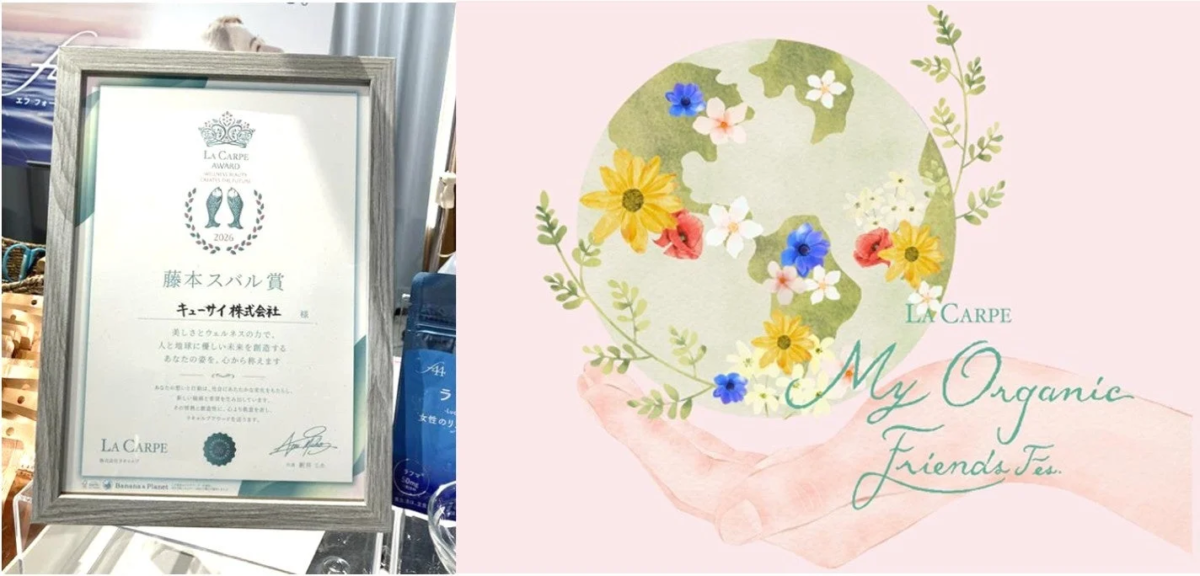 LA CARPE AWARD WELLNESS BEAUTY CREATES THE FUTURE 2026 藤本スバル賞