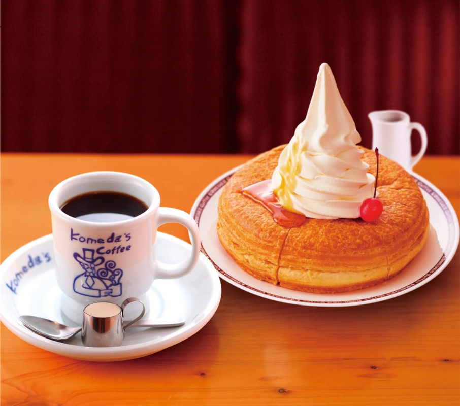 シロノワールとコーヒー