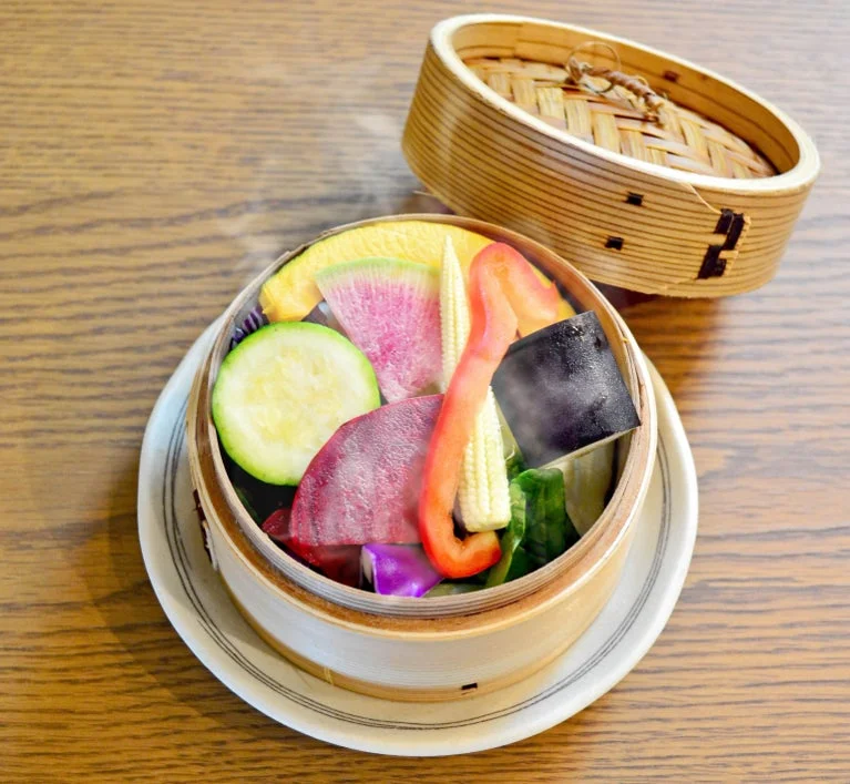 ムシベジプラスカフェ 蒸し野菜