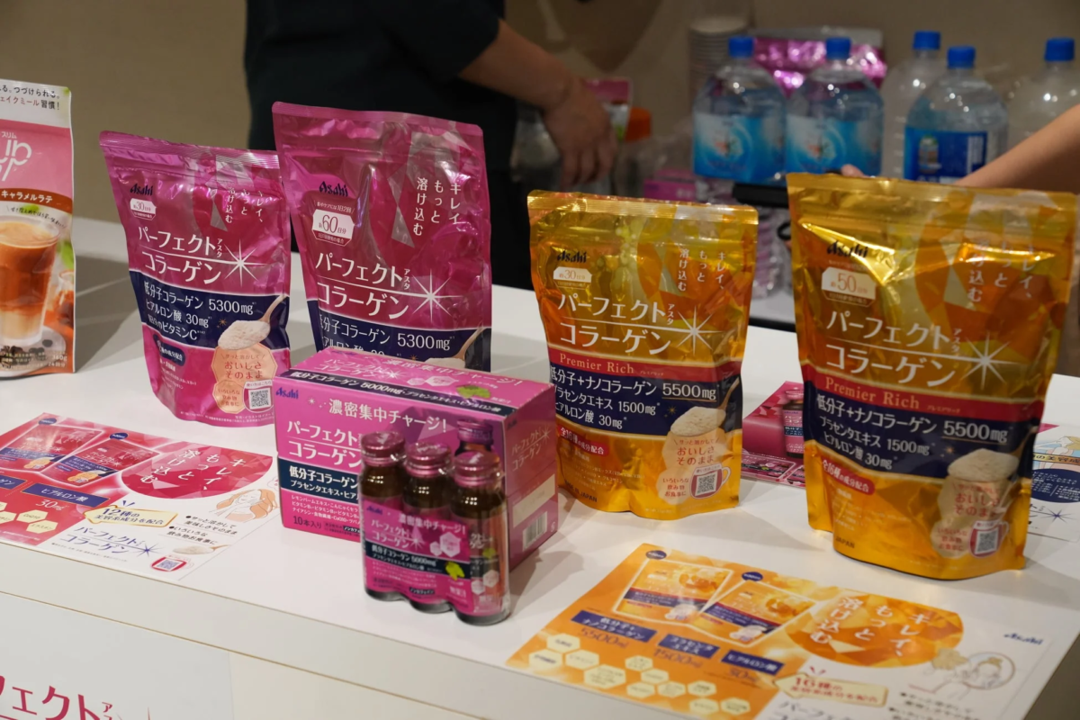 アサヒグループ食品の美容食品ラインナップ
