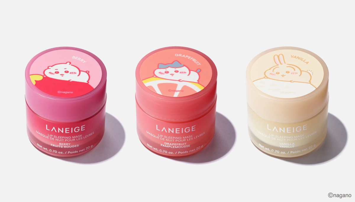 LANEIGE リップスリーピングマスク ちいかわデザイン 3種