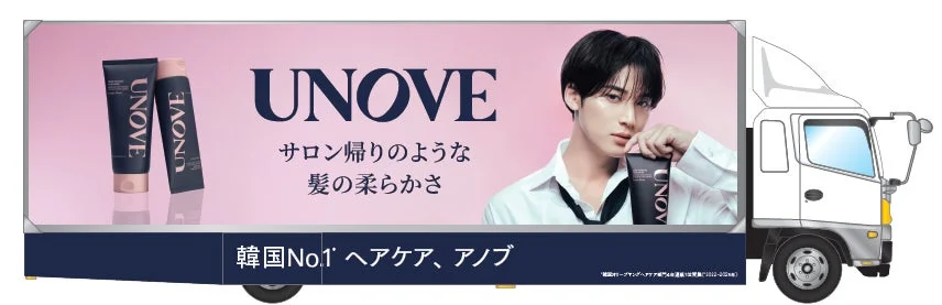 UNOVE OOHトラック別角度