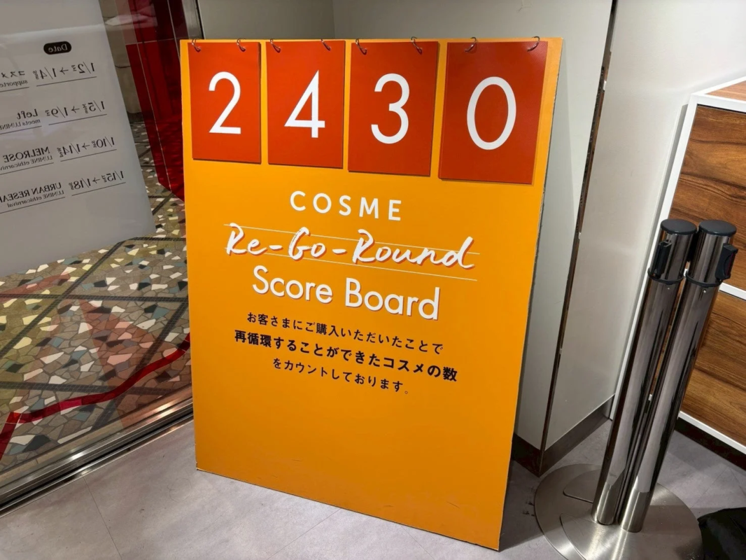 コスメ再循環のスコアボード