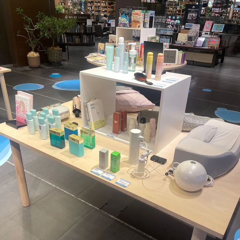 蔦屋家電の展示スペース