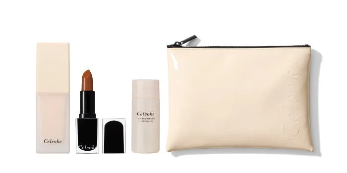 Celvokeブランドの化粧品セット