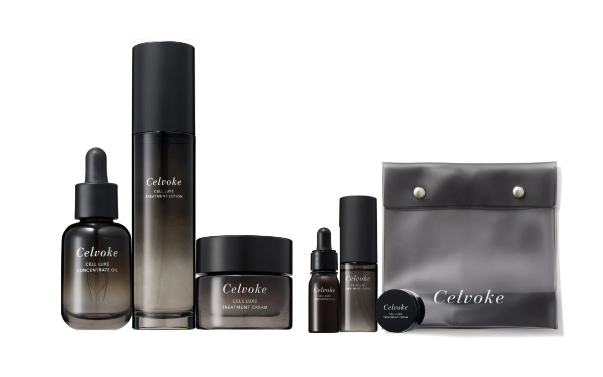 Celvoke CELL LUXEラインのスキンケア製品セット