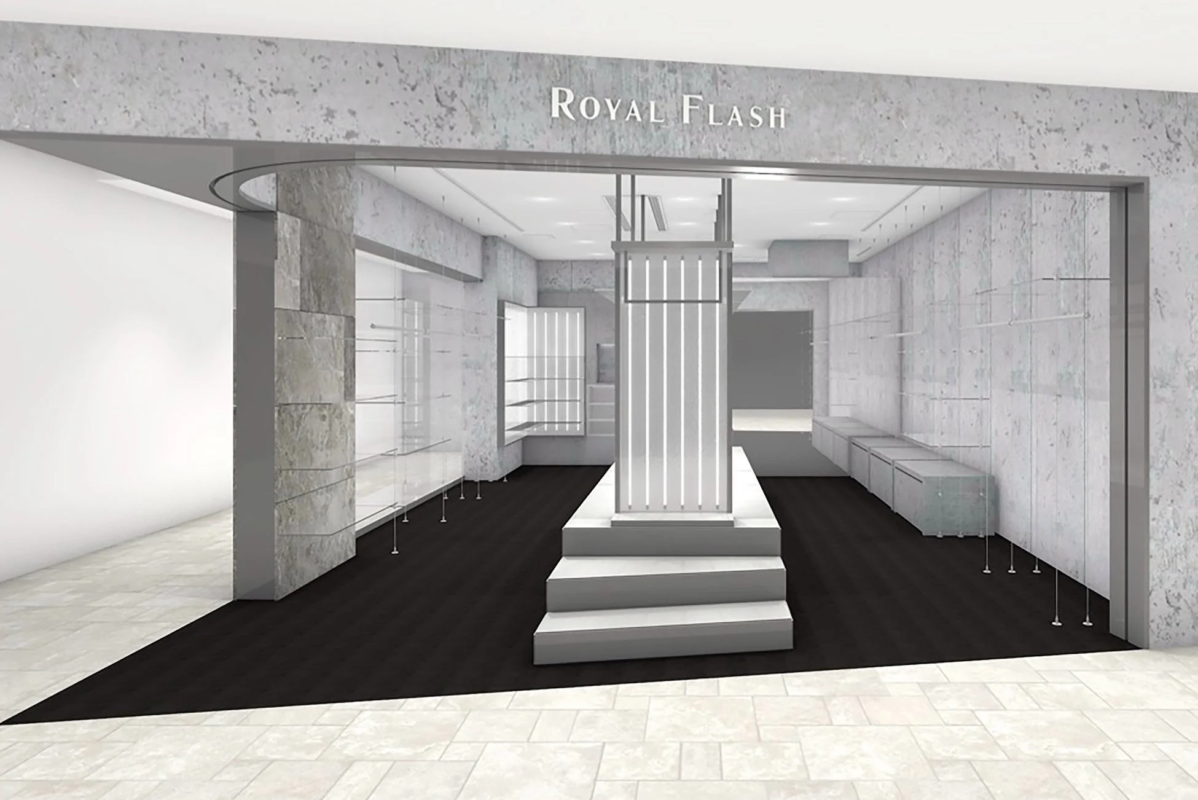 ROYAL FLASH店舗デザイン