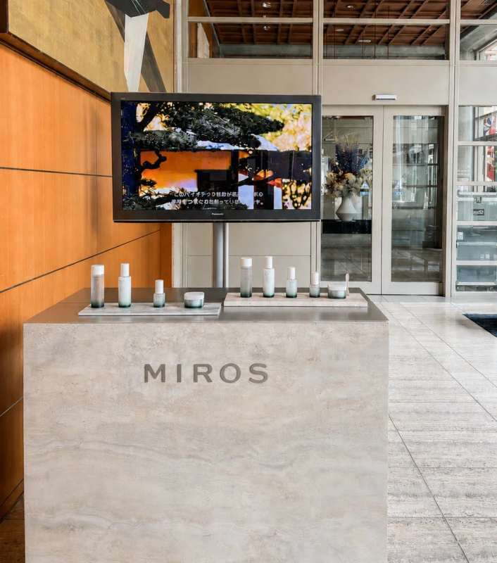 アメリカ独立記念日イベントに出展したMIROSのブース