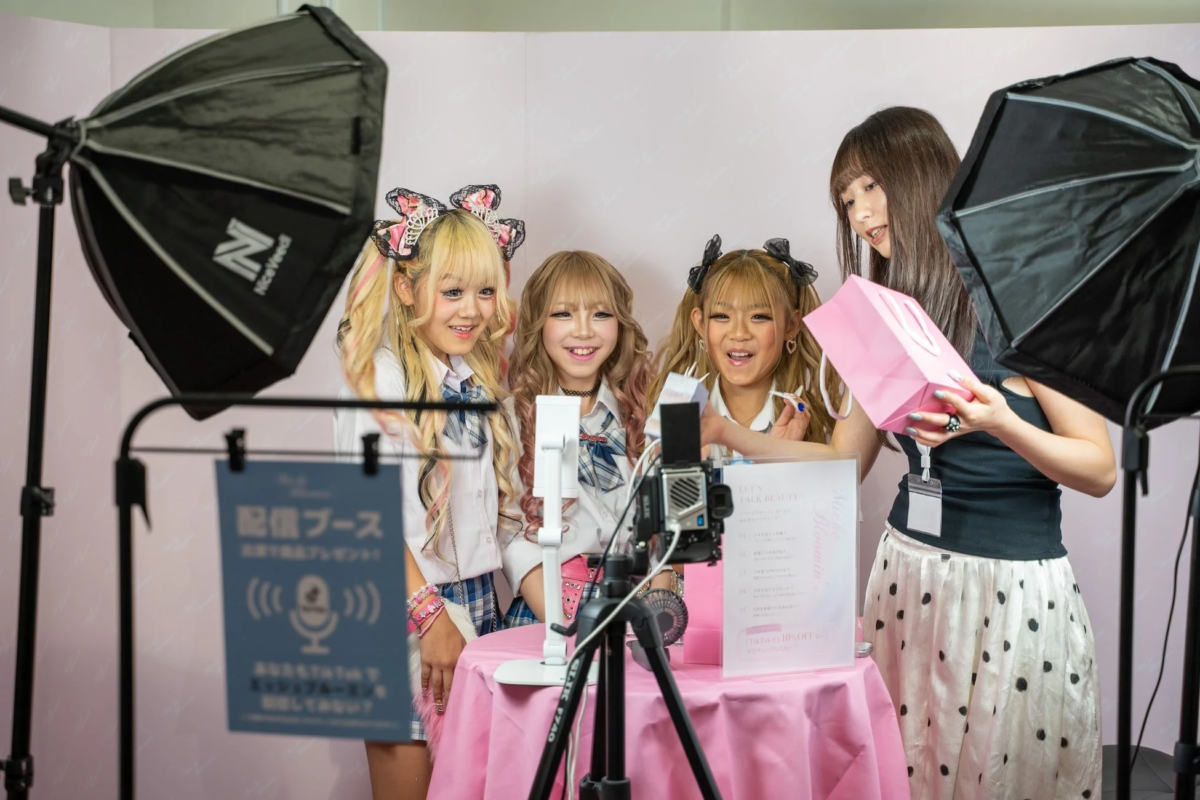 TikTok LIVEブース
