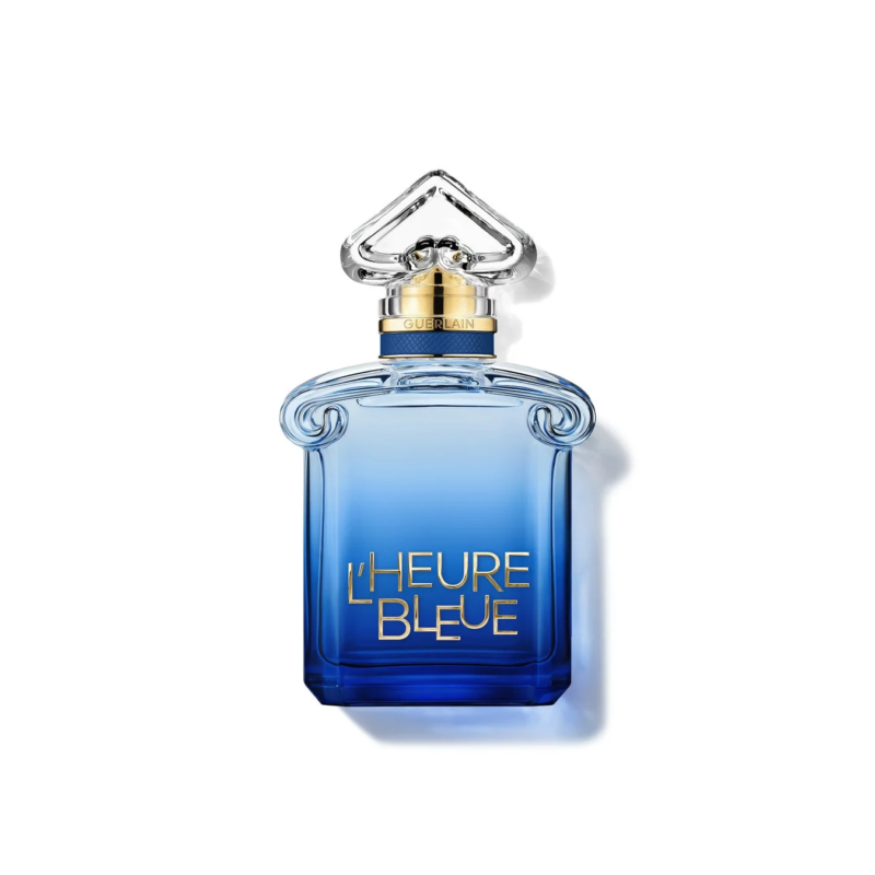 蓝色渐变十分美丽的GUERLAIN香水“L'HEURE BLEUE”瓶身
