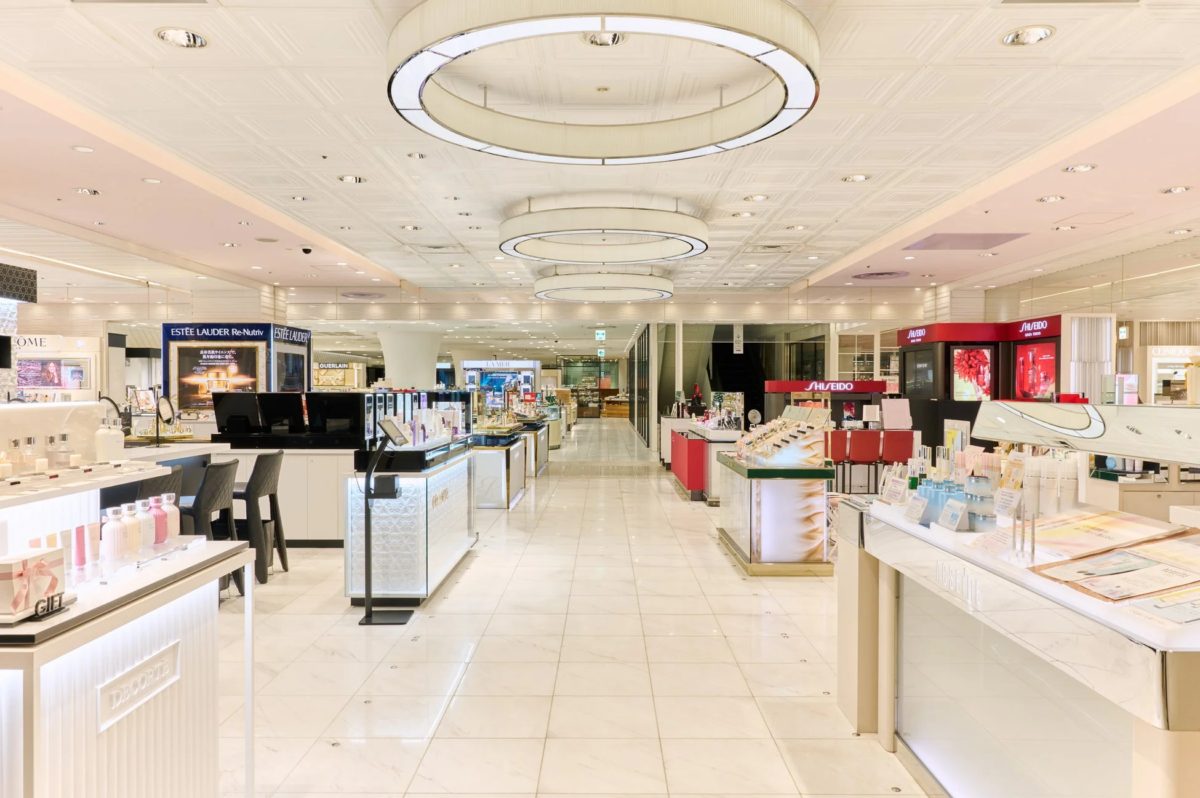 東急百貨店ビューティーエリアの様子2