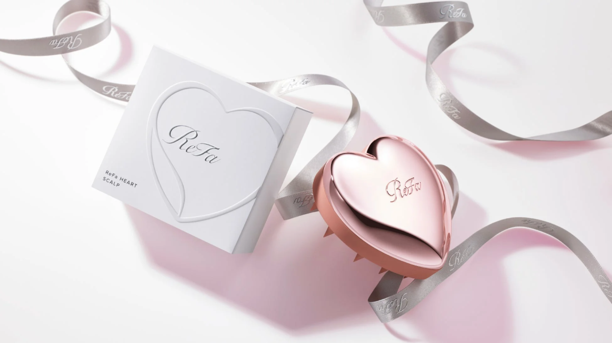 ReFa HEART SCALP 製品とパッケージ