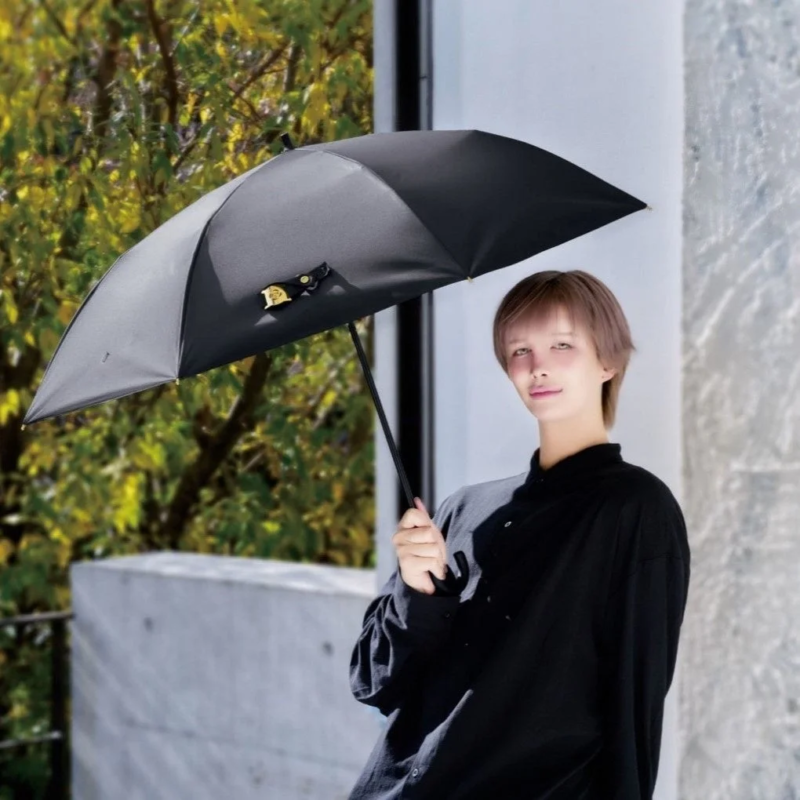 与Matt Rose联名的黑色雨伞