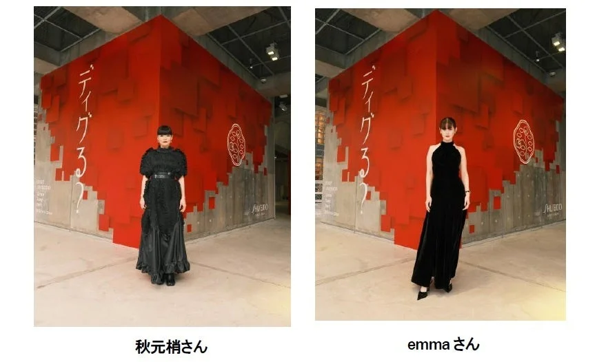 秋元梢さんとemmaさんのイベント写真