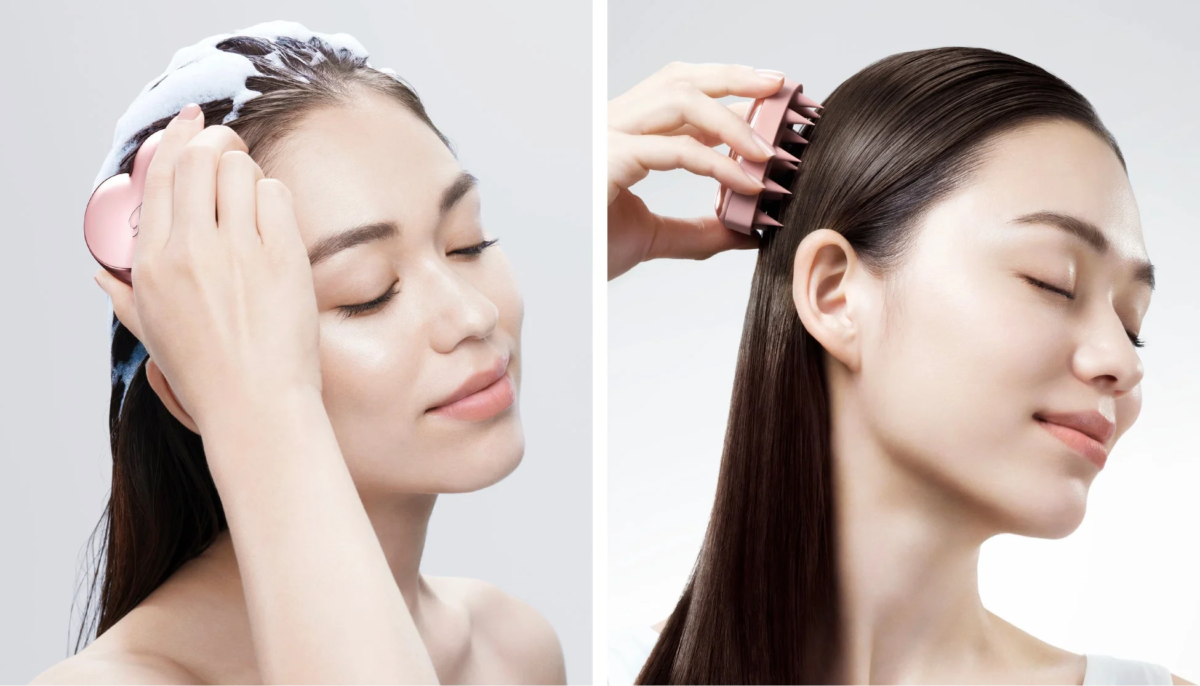 ReFa HEART SCALP 使用イメージ