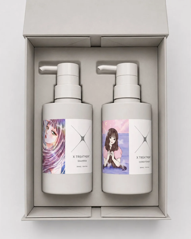 X TREATMENT BOX SET クローズアップ