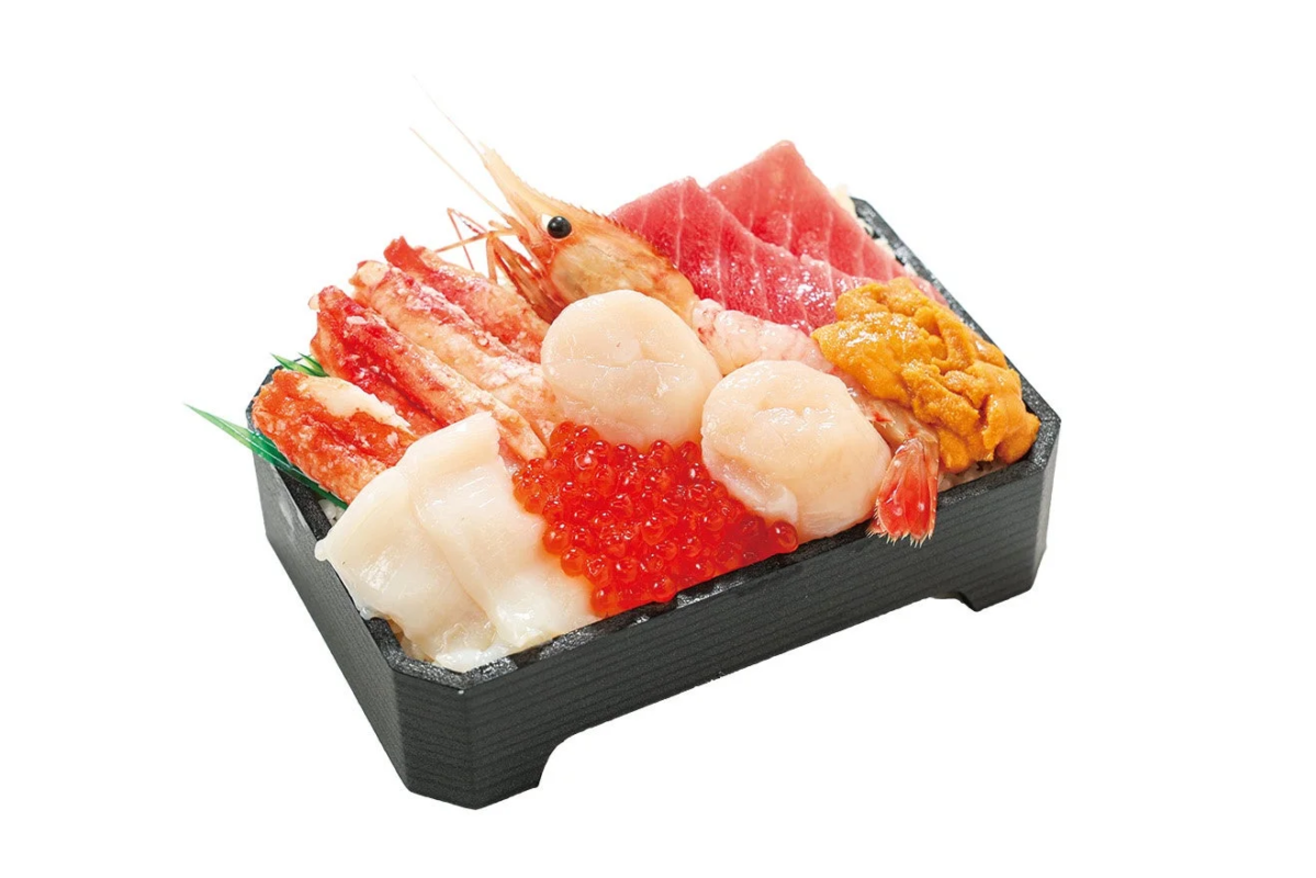 豪華な海鮮盛り合わせ