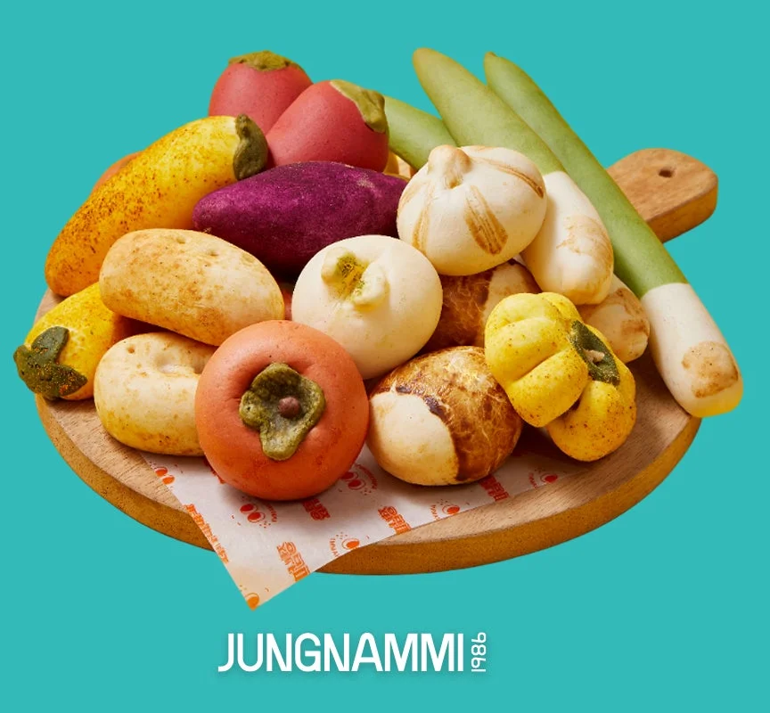 Jonnan Mimyonga的蔬菜水果造型面包