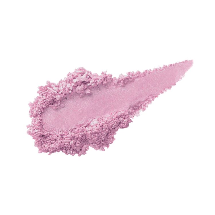 A swatch of the pale pink powder cheek in new shade 02