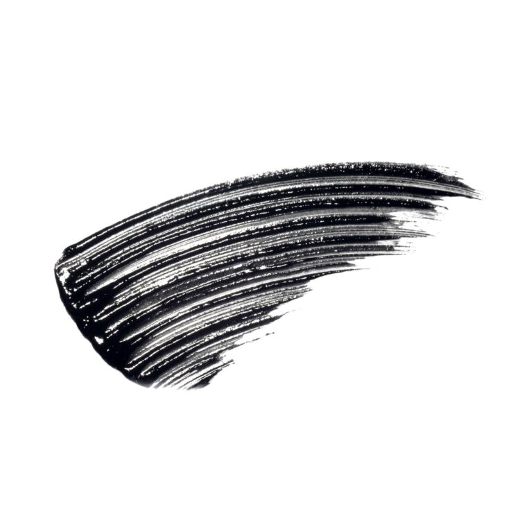 A black swatch of Rich Lash Mascara