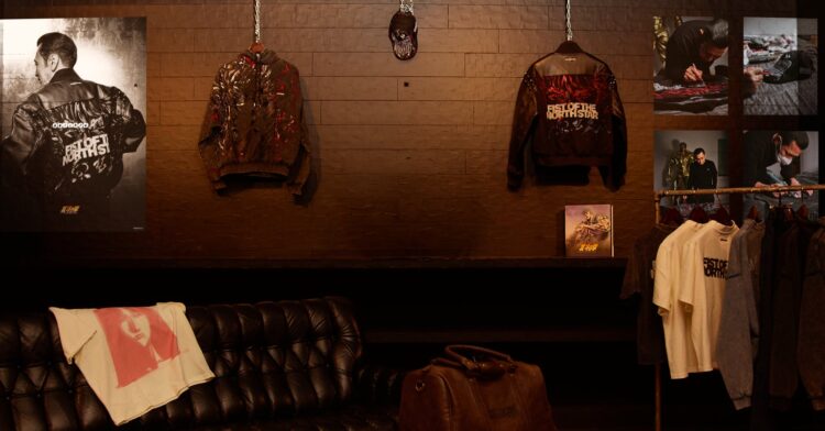 ODDGOODのポップアップストアの店内イメージ